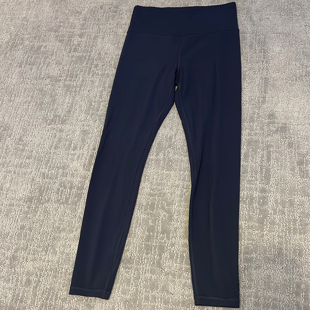 Athleta navy blue leggings